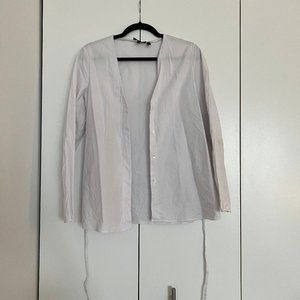 Theory Wrap style cotton top